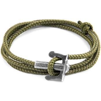 Bracelets Anchor &amp; Crew Bracelet Ancre Union Argent Et Corde
