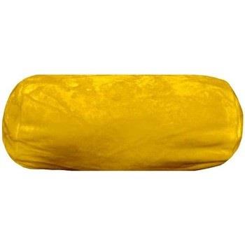 Coussins Stof Coussin polochon doudou couleur jaune