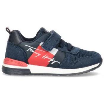 Baskets enfant Tommy Hilfiger SNEAKER BLUE LACE- UP/VELCRO