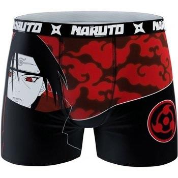 Boxers Naruto Boxer Homme Microfibre ASS2 Noir Rouge