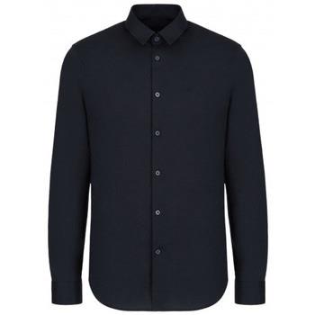 Chemise EAX chemise homme bleu marine