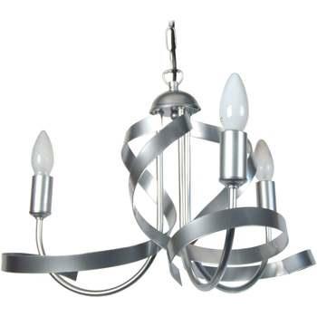 Lustres, suspensions et plafonniers Tosel Lustre multi bras métal alum...