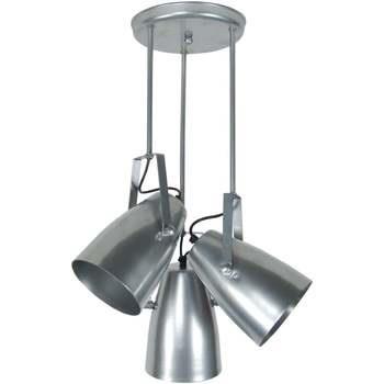 Lustres, suspensions et plafonniers Tosel Lustre grappe métal aluminiu...