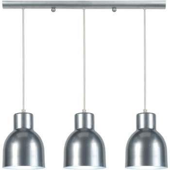 Lustres, suspensions et plafonniers Tosel Lustre bar métal aluminium