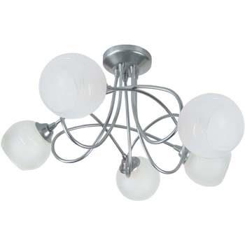 Lustres, suspensions et plafonniers Tosel Lustre multi bras métal alum...