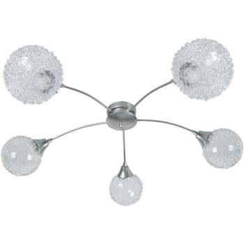 Lustres, suspensions et plafonniers Tosel Lustre multi bras métal alum...