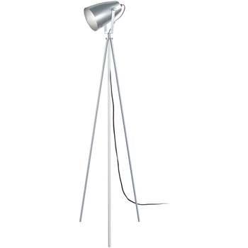 Lampadaires Tosel Lampadaire trépied métal aluminium