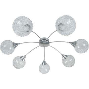 Lustres, suspensions et plafonniers Tosel Lustre multi bras métal alum...