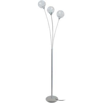 Lampadaires Tosel Lampadaire multi bras métal aluminium