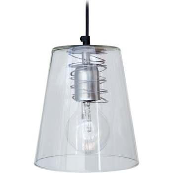 Lustres, suspensions et plafonniers Tosel Suspension conique verre alu...