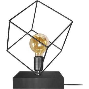 Lampes de bureau Tosel Lampe a poser géométrique métal anthracite