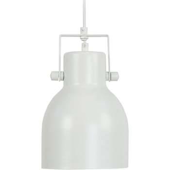 Lustres, suspensions et plafonniers Tosel Suspension cloche métal blan...