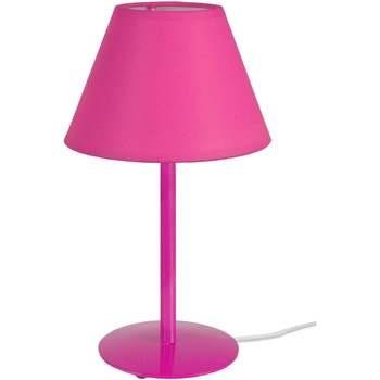 Lampes de bureau Tosel Lampe a poser demi-cylindrique métal rose