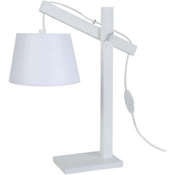 Lampes de bureau Tosel Lampe de bureau articulé bois blanc