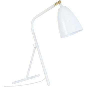 Lampes de bureau Tosel Lampe de bureau articulé métal blanc