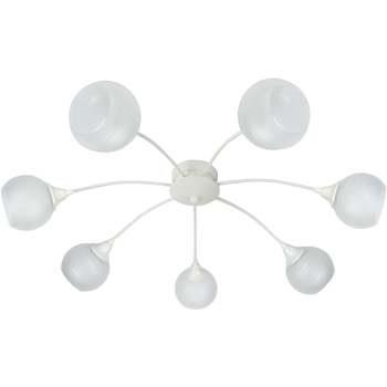 Lustres, suspensions et plafonniers Tosel Lustre multi bras métal blan...