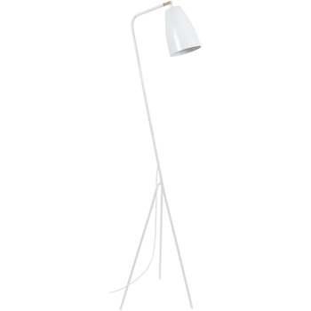 Lampadaires Tosel lampadaire liseuse articulé métal blanc d'ivoire