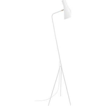 Lampadaires Tosel lampadaire liseuse articulé métal blanc d'ivoire