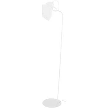 Lampadaires Tosel lampadaire liseuse articulé métal blanc d'ivoire