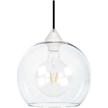 Lustres, suspensions et plafonniers Tosel Suspension globe verre blanc...