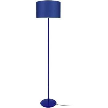 Lampadaires Tosel Lampadaire droit métal bleu