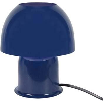 Lampes de bureau Tosel Lampe de chevet champignon métal bleu