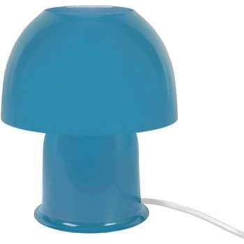 Lampes de bureau Tosel Lampe de chevet champignon métal bleu