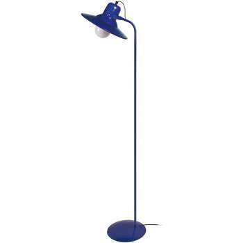 Lampadaires Tosel lampadaire liseuse articulé métal bleu