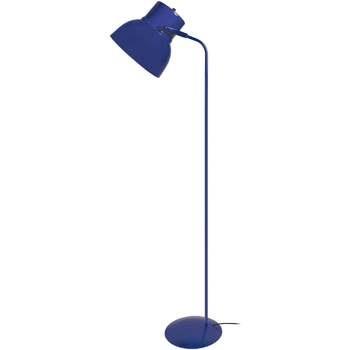 Lampadaires Tosel lampadaire liseuse articulé métal bleu marine