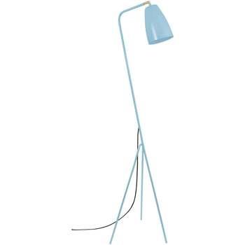 Lampadaires Tosel lampadaire liseuse articulé métal blue