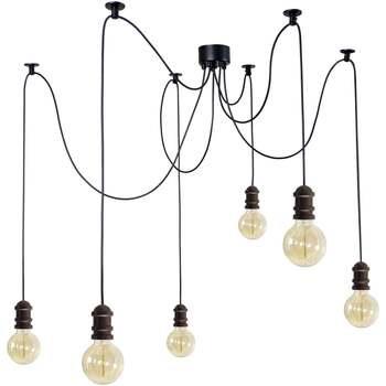 Lustres, suspensions et plafonniers Tosel Lustre grappe métal bronze