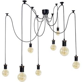 Lustres, suspensions et plafonniers Tosel Lustre grappe métal bronze