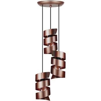 Lustres, suspensions et plafonniers Tosel Lustre grappe métal bronze