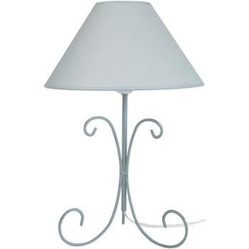 Lampes de bureau Tosel Lampe de chevet colonne métal gris