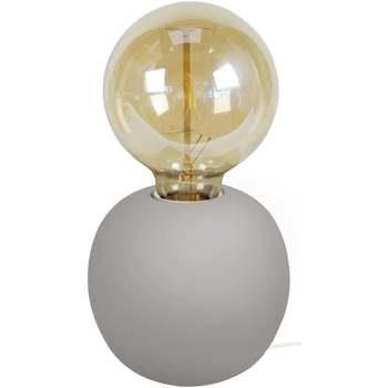 Lampes de bureau Tosel Lampe de chevet globe bois gris