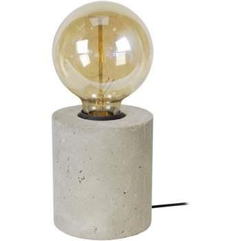 Lampes de bureau Tosel Lampe de chevet globe bétongris