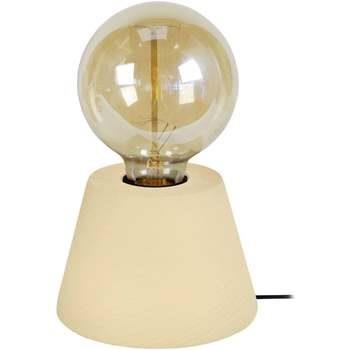 Lampes de bureau Tosel Lampe de chevet conique bois jaune