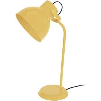 Lampes de bureau Tosel Lampe de bureau articulé métal jaune pastel