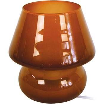 Lampes de bureau Tosel Lampe de chevet champignon verre marron
