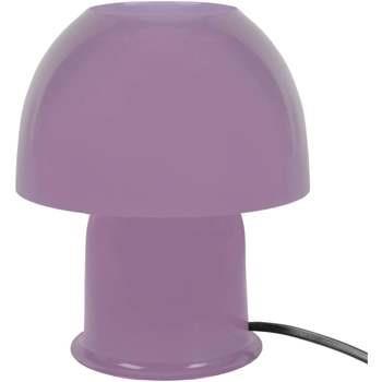 Lampes de bureau Tosel Lampe de chevet champignon métal mauve