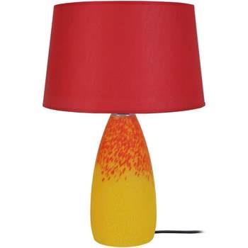 Lampes de bureau Tosel Lampe a poser conique verre multicolore