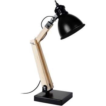 Lampes de bureau Tosel Lampe de bureau articulé métal naturel et noir