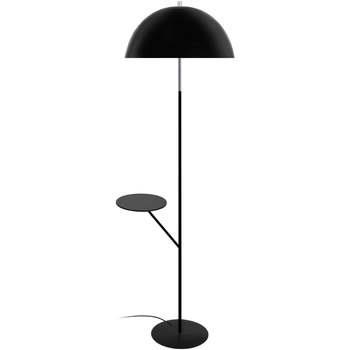 Lampadaires Tosel Lampadaire étagère métal noir