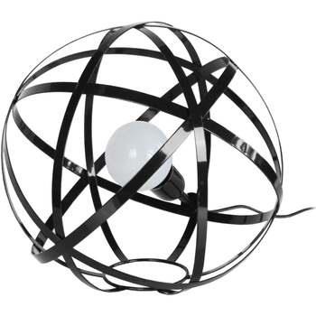 Lampes de bureau Tosel Lampe a poser globe métal noir