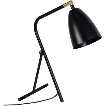 Lampes de bureau Tosel Lampe de bureau articulé métal noir