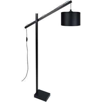 Lampadaires Tosel lampadaire liseuse articulé bois noir