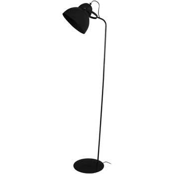 Lampadaires Tosel lampadaire liseuse articulé métal noir