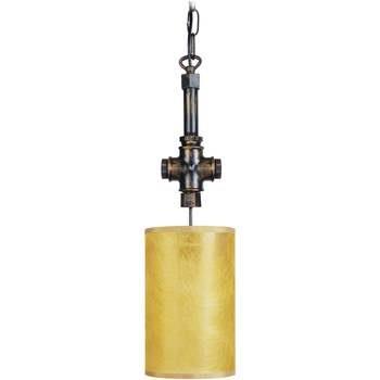 Lustres, suspensions et plafonniers Tosel Suspension cylindrique métal...