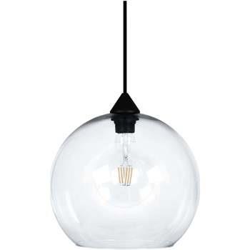 Lustres, suspensions et plafonniers Tosel Suspension globe verre noir ...