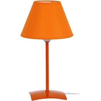 Lampes de bureau Tosel Lampe de chevet droit métal orange